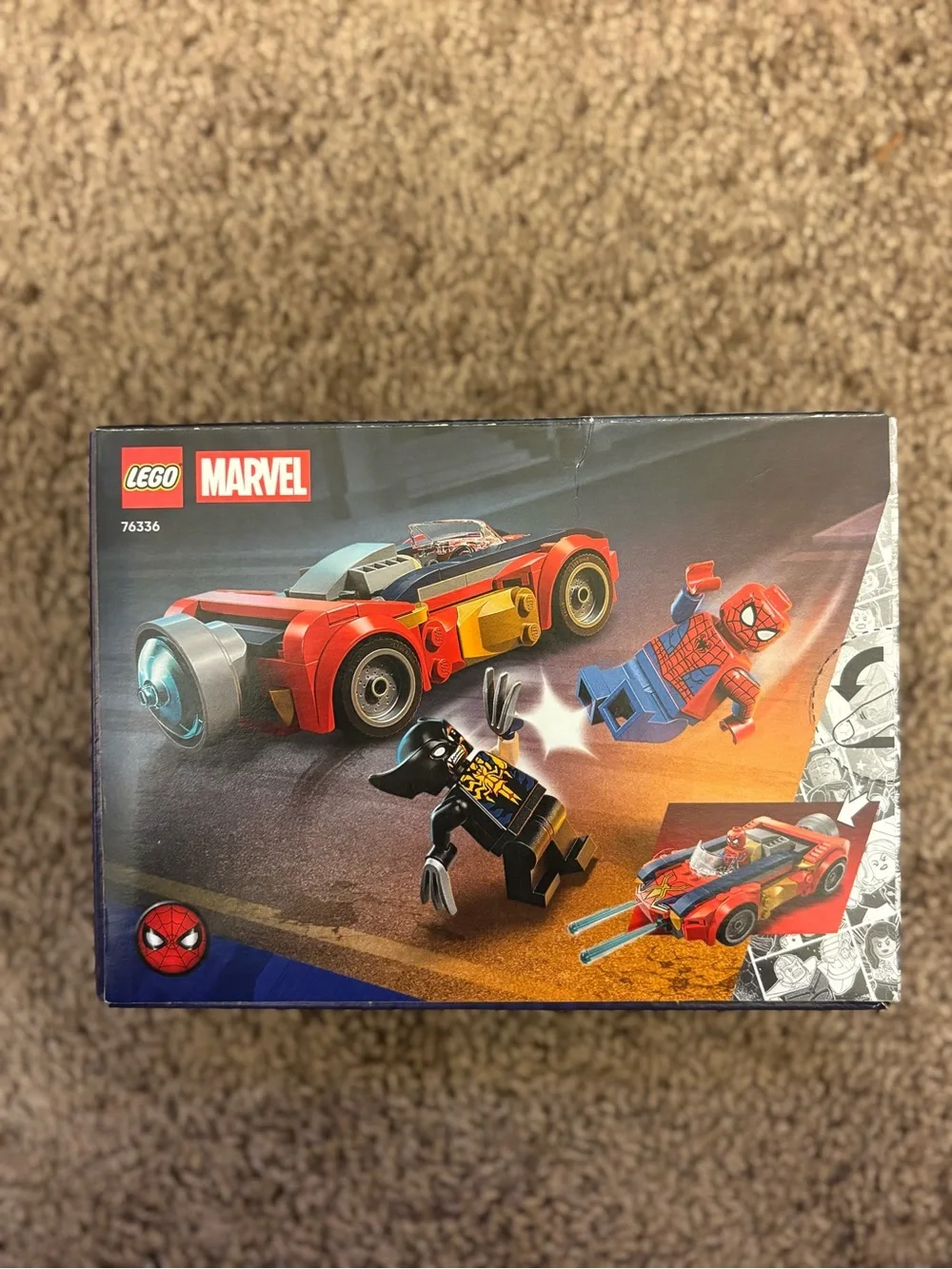 LEGO Marvel Spider-Man Red Spider-Car Building Set